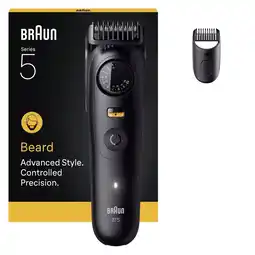 Kruidvat Braun Series 5 BT5500 Baardtrimmer aanbieding