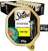 Bol.com Sheba Kattenvoer - Finesse Mousse - Kip - kuipjes 22x85g aanbieding