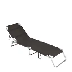 Bol.com Bo-Camp - Ligbed - 3 Standen - Antraciet aanbieding