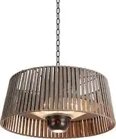 Bol.com CREATE - 1800W infrarood halogeenverwarmer en lamp - 1800W - 28 °C - 3 niveaus - HANGVERWARMING aanbieding