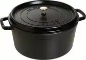 Bol.com Staub Braadpan - Rond - 34 cm - Zwart aanbieding
