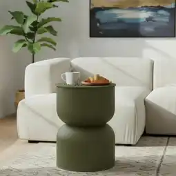 Action Metalen diabolo bijzettafel - groen aanbieding