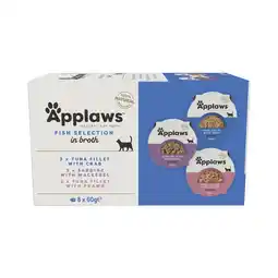 Zooplus 8x60g Applaws Visselectie 8 x 60 g Cat Pot Selection Probeerpakket Kattenvoer aanbieding