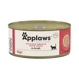 Zooplus Voordeelpakket Applaws in Bouillon 48 x 156 g aanbieding