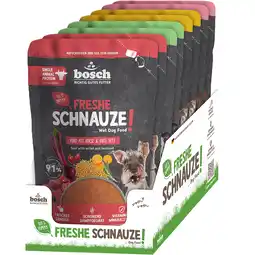 Zooplus 8x250g Freshe Schnauze Mix (4 soorten) nat hondenvoer aanbieding
