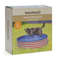 Zooplus Beeztees Hondenbad Doggy Dip, rood/wit Gr.L Ø160x30cm aanbieding