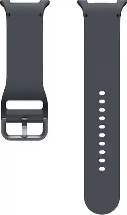 Coolblue Samsung Galaxy Watch 8 Series Siliconen Sport Bandje Donkergrijs M/L aanbieding