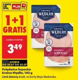 Biedronka Krainsa Wędlin Poledwica Sopocka aanbieding