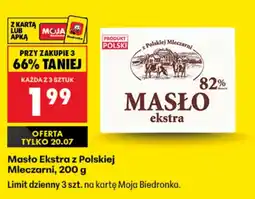 Biedronka Masło Ekstra z Polskiej Mleczarni aanbieding