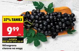Biedronka Winogrono ciemne na wage aanbieding