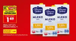Biedronka Mleczna Dolina Mleko UHT aanbieding