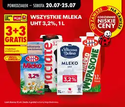 Biedronka Wszystkie Mleka UHT 3.2% aanbieding