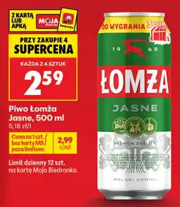 Biedronka Łomża Jasne aanbieding