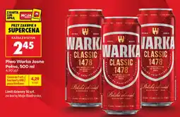 Biedronka Warka Classic 1478 aanbieding
