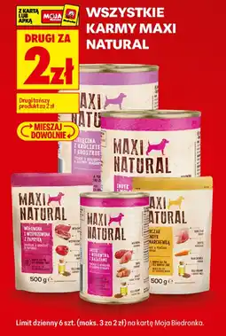 Biedronka maxi natural aanbieding