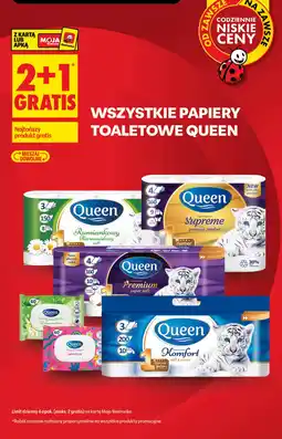 Biedronka Queen Wszystkie papiery toaletowe aanbieding