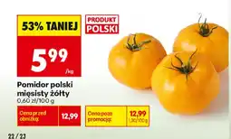 Biedronka Pomidor polski mięsistý żółty aanbieding