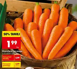 Biedronka Marchew na wage aanbieding
