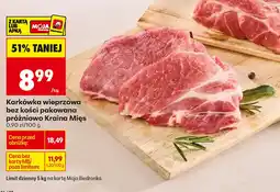 Biedronka Kraina Mięs karkówka wieprzowa aanbieding