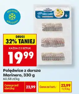 Biedronka Marinero polędwice z dorsza aanbieding