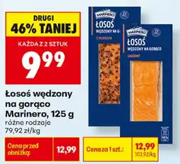 Biedronka Mariner0 łosoś wędzony na gorąco aanbieding