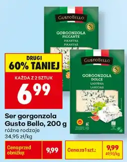 Biedronka Gusto Bello ser gorgonzola aanbieding