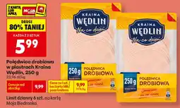Biedronka Kraina Wędlin Polędwica drobiowa aanbieding