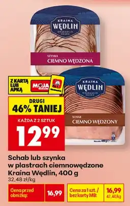 Biedronka Krainsa Wędlin schab lub szynka aanbieding