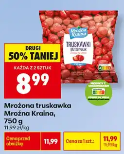 Biedronka Mrożona Kraina truskawki aanbieding