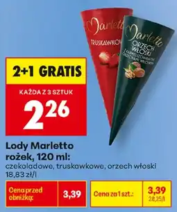 Biedronka Marletto lody aanbieding