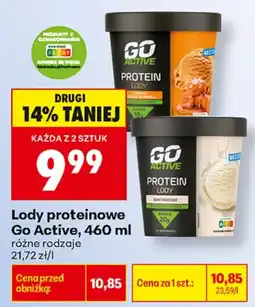 Biedronka Go Active lody proteinowe aanbieding