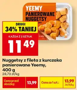 Biedronka Yeemy panierowane nuggetsy aanbieding