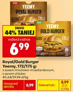 Biedronka Yeemy royal burger supreme aanbieding
