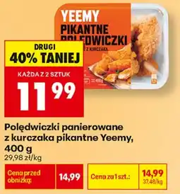 Biedronka Yeemy polędwiczki pikantne aanbieding