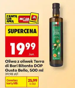 Biedronka Oliwa z oliwek Terra di Bari Bitonto DOP Gusto Bello aanbieding