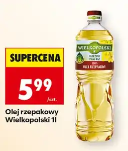 Biedronka Wielkopolski olej rzepakowy aanbieding