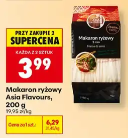 Biedronka Asia Flavours makaron ryżowy aanbieding