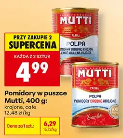 Biedronka Mutti pomidory drobno krojone aanbieding
