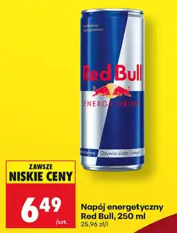 Biedronka Red Bull Napój energetyczny aanbieding