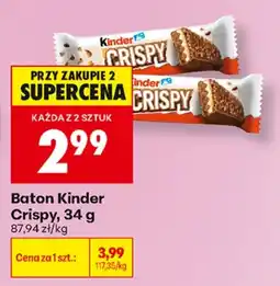 Biedronka Kinder Crispy aanbieding