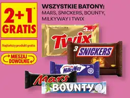 Biedronka Mars, snickers, bounty, milkyway i twix aanbieding