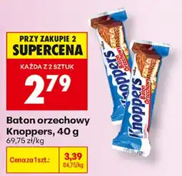 Biedronka Knoppers Baton orzechowy aanbieding