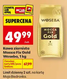 Biedronka Woseba Mocca Fix Gold aanbieding