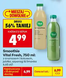 Biedronka Vital Fresh smoothie aanbieding
