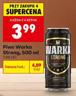 Biedronka Warka Strong aanbieding