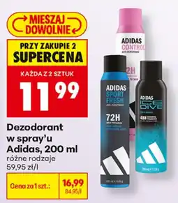 Biedronka Adidas deodorant aanbieding