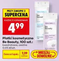 Biedronka be beauty płatki kosmetyczne aanbieding