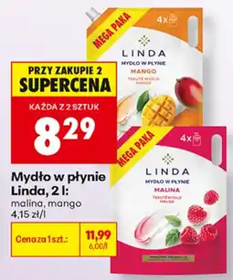 Biedronka Linda mydlo w plynie aanbieding