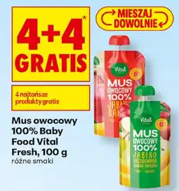 Biedronka Vital mus owocowy 100% baby aanbieding