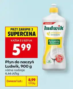 Biedronka Ludwik Plyn do naczyń aanbieding